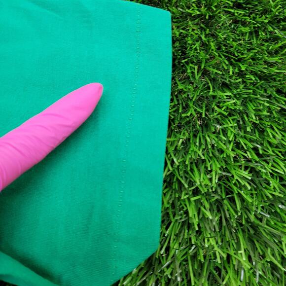 Vintage 80s Irish Shirt Large 22x26 Green - Picture 3 of 13